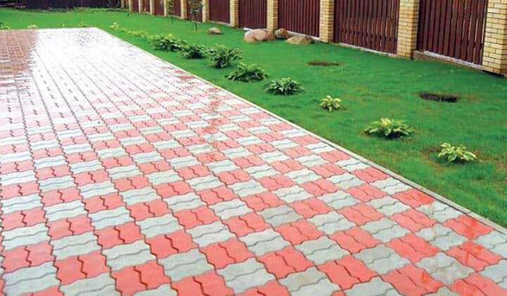 High quality interlocking concrete paver blocks