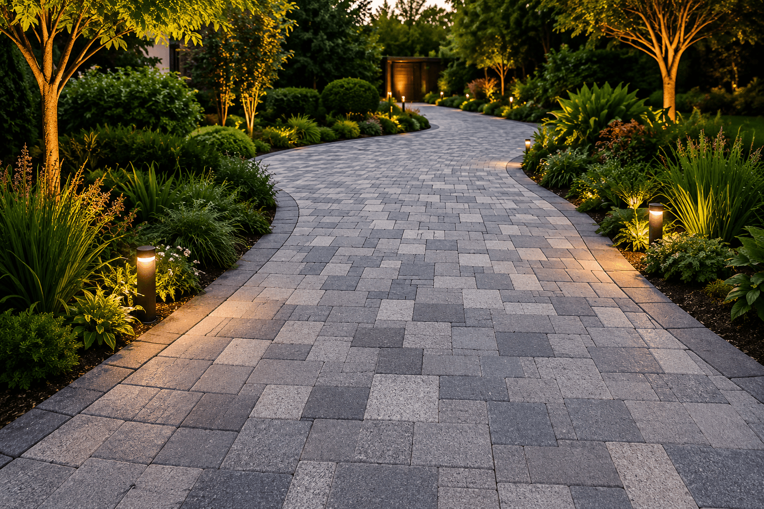 Concrete paver texture